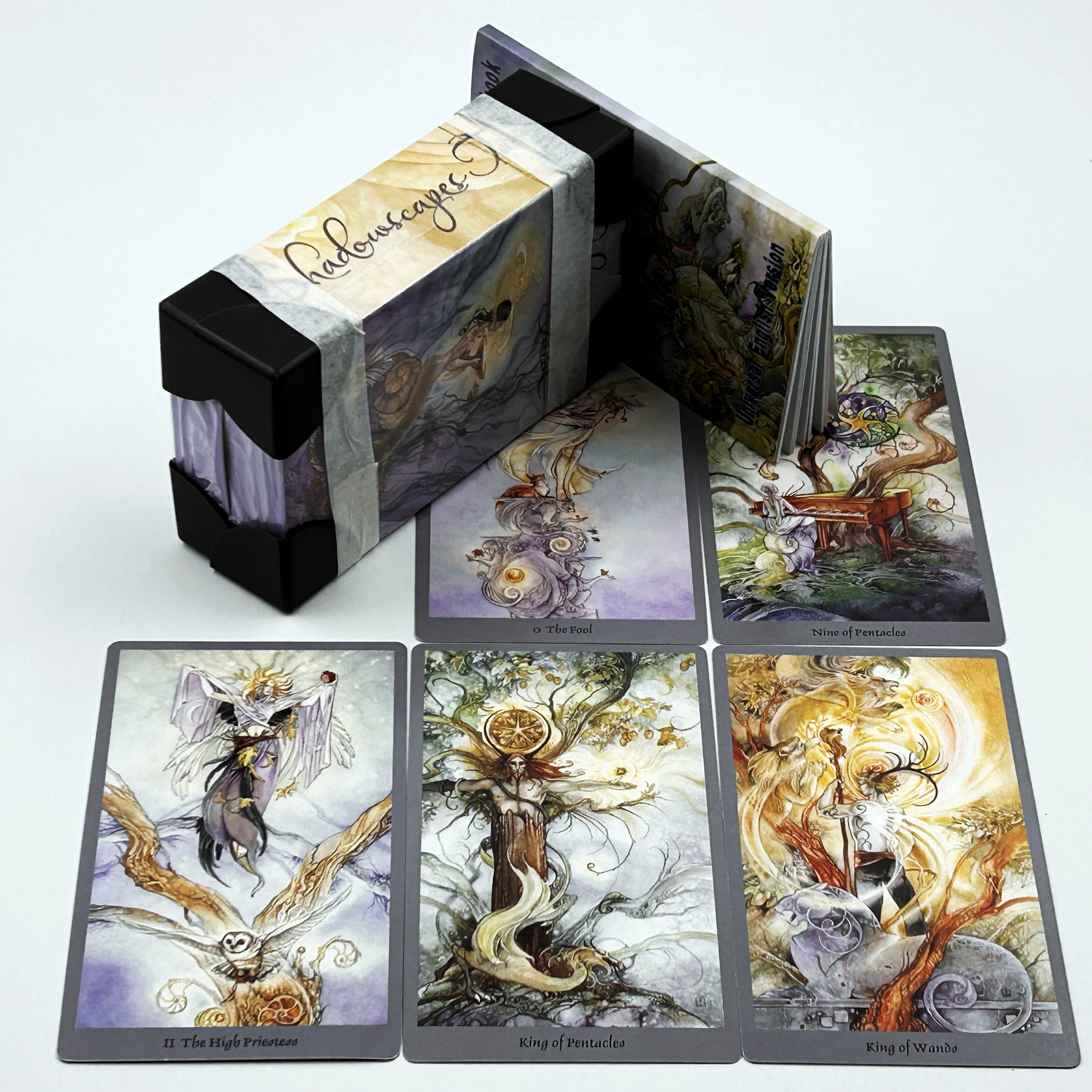 

Shadowscapes Tarot cards High Quality 12x7cm With Guidebook Board Games For Family Divination Classic Astrologia Oracle Decks