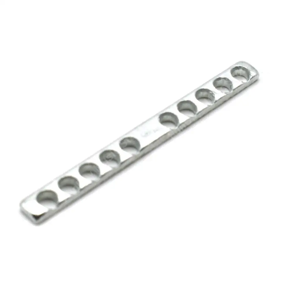 10Pair 10 Holes Guitar Humbucker Dual Coils Neck Bridge Pickup Keeper Bars for Electric Guitars Parts 50mm 52mm