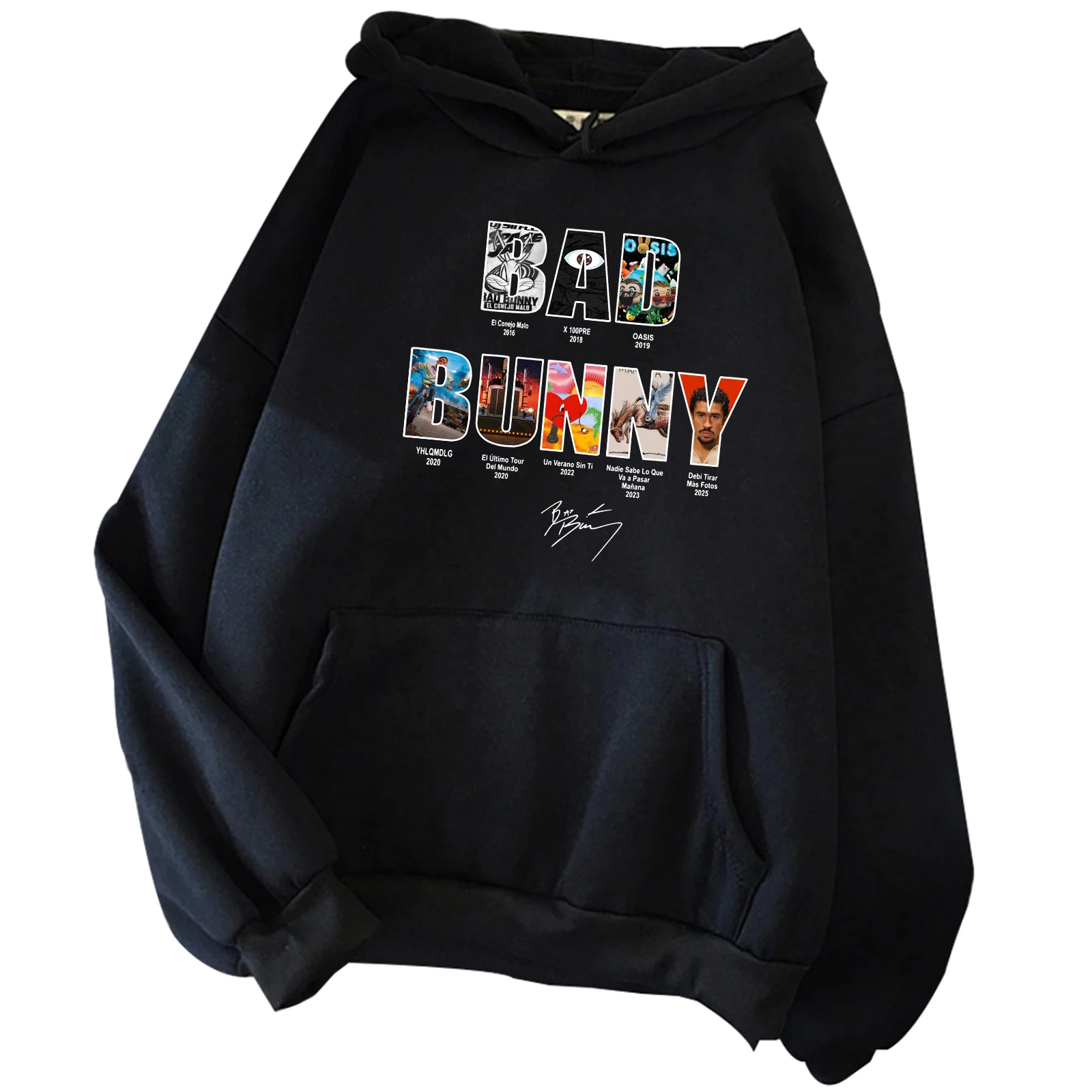 Debi Tirar Mas Fotos Shirt B Bunny All Albums Hoodie DTMF Hoodie Harajuku Hip Hop Pullover Tops Sweatshirt Fans Gift