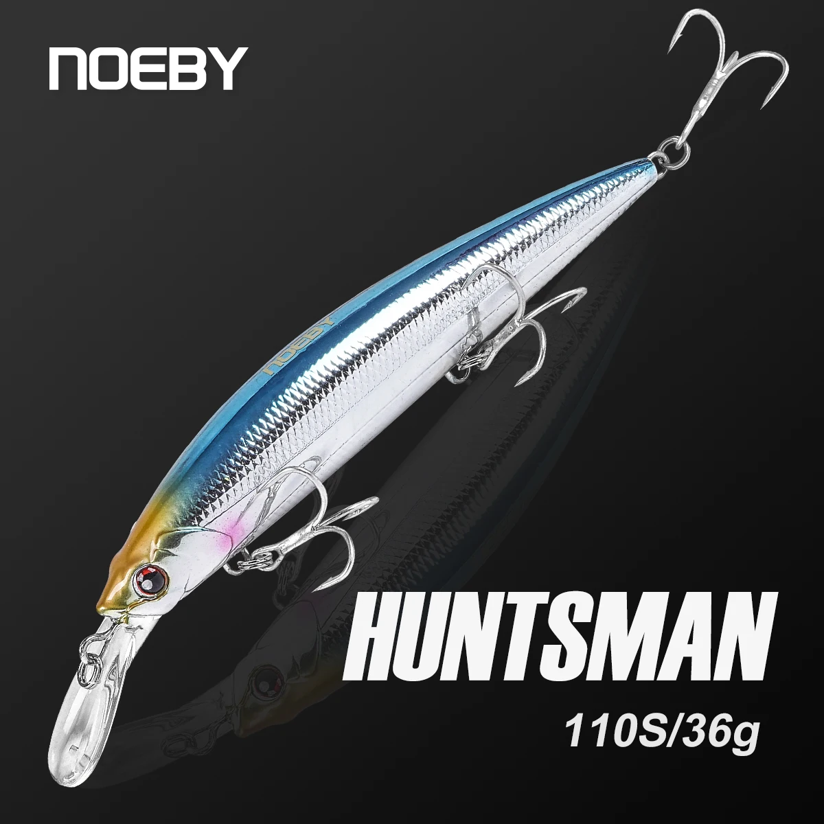 

Noeby Heavy Minnow Рыболовная приманка 110 мм 36 г Тонущая гальваническая джеркбейт Искусственная жесткая приманка Сибас Приманки для морской рыбалки