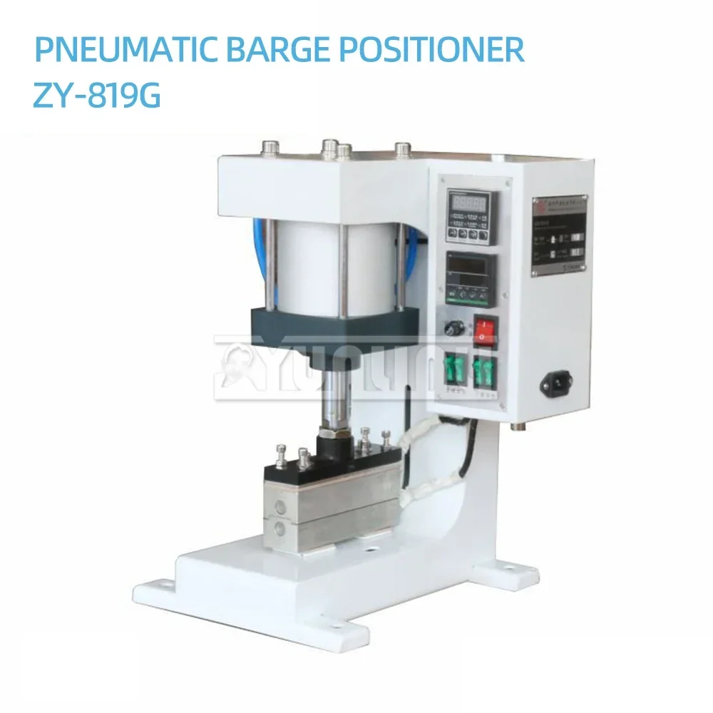 ZY-819G Pneumatic Barging Machine 220V 1600W Flattening Machine/barging Machine/upper and Lower Heating/shoelace Processing