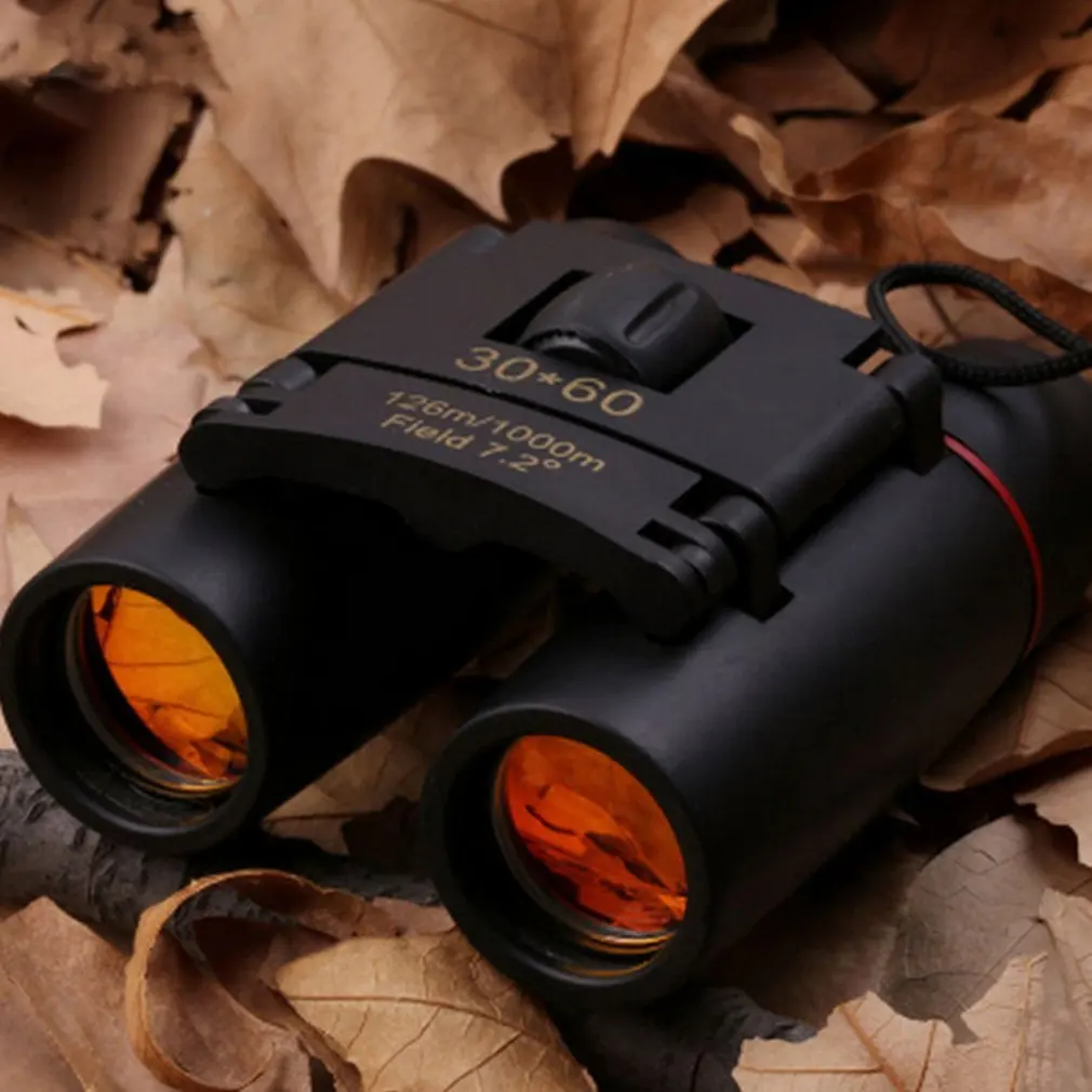 

Portable 30X60 Telescope Black Double Tube Large Eyepiece Outdoor Black Telescope Dropshipping Wholesale