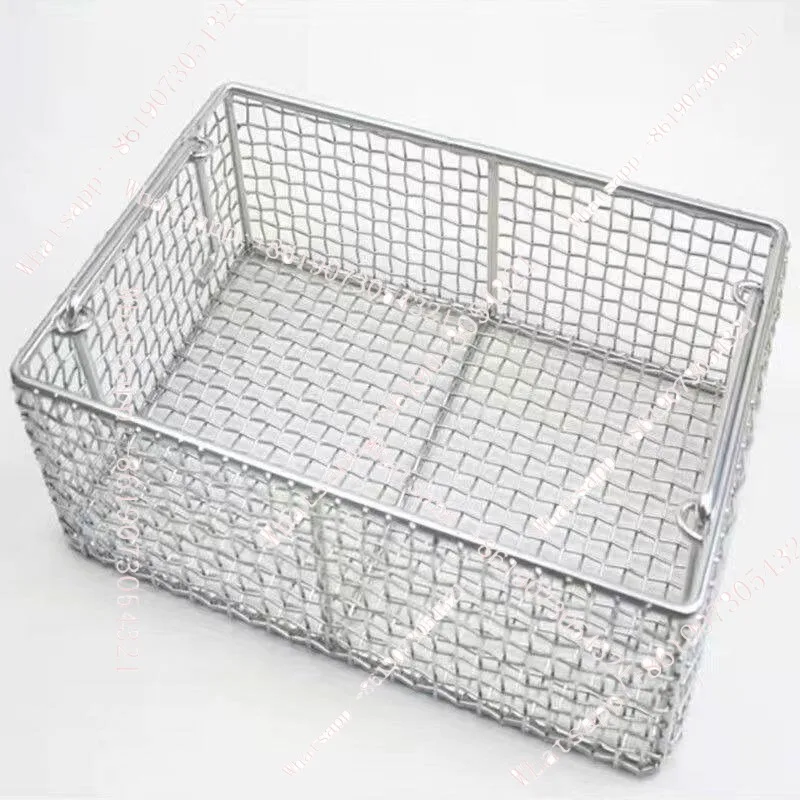 

Stainless steel surgical instrument sterilization frame storage basket supply room cleaning basket