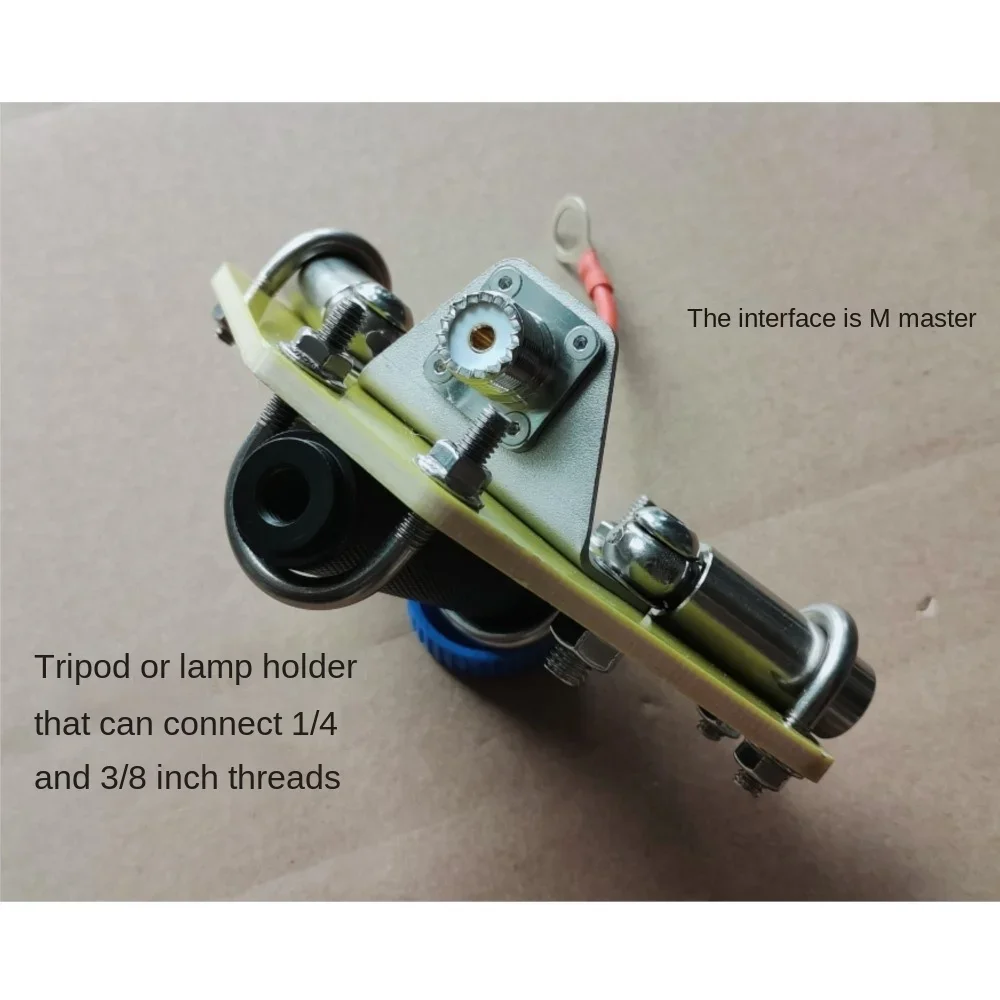 Positive V Antenna Base Socket For HF Shortwave Antenna Support Tripod Light Stand Thread M10 5.6m antenna  SO239