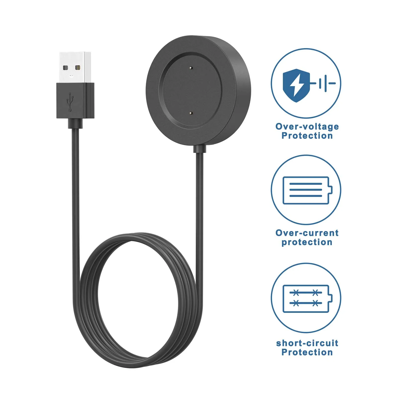 Picture 7: Replacement Charger Compatible with Xiaomi Color Sport/Color 2/S1 Active USB Smartwatch Charger Xiaomi Charging Dock