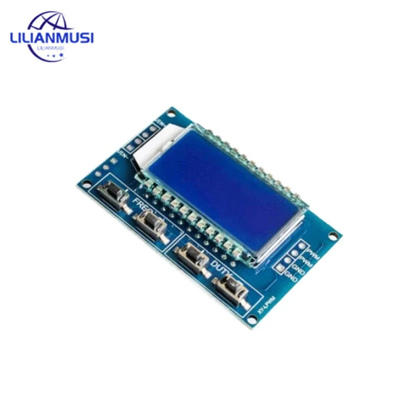 50PCS 1Hz-150Khz Signal Generator Module Adjustable PWM Pulse Frequency Function Generator Duty Cycle TTL LCD Display 5V XY-LPWM