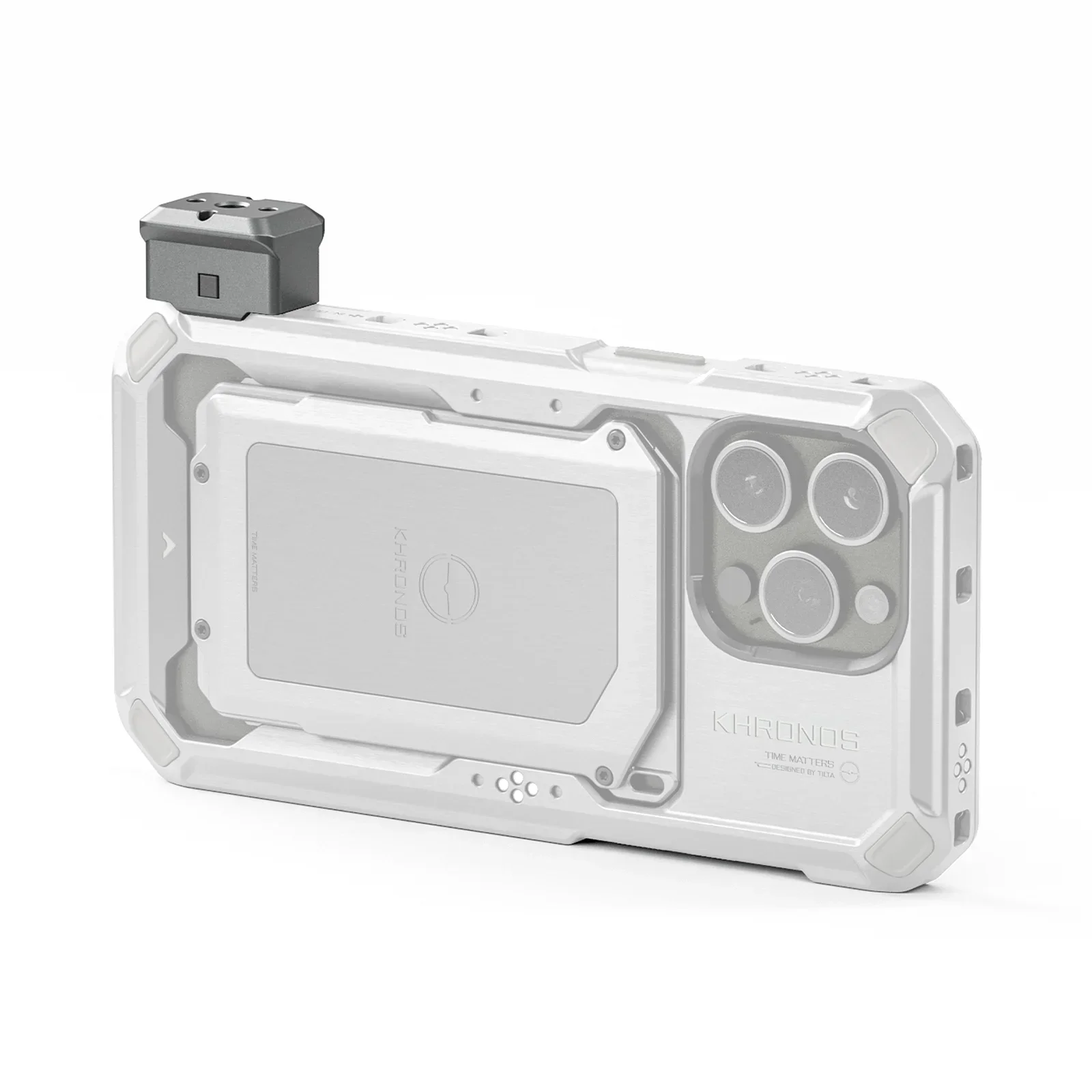 # TILTA Khronos Universal NATO Mount TK-UNM-SG/TW لهاتف iPhone Cage 15 Pro/Pro Max Cage مع خيارات قابلة للتوسيع بخيط 1/4 بوصة - 20