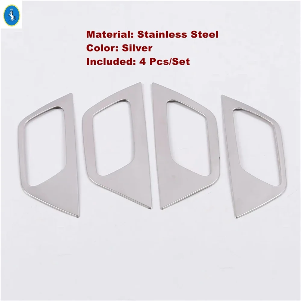 

Stainless Steel Car Door Handle Bowls Frame Decor Cover Trim For Peugeot 3008 5008 GT 2017 - 2023 Accessories Interior Refit Kit