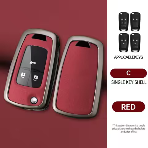 Car Key Case Cover for Chevrolet Volt Bolt Trax Malibu Blazer Traverse Onix Equino Orlando Cruze Spark Sonic Camaro Shell Fob