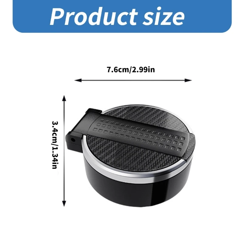 Aggiornamenti Posacenere per auto Portabicchieri staccabili per veicoli per lo smaltimento delle sigarette GTWS