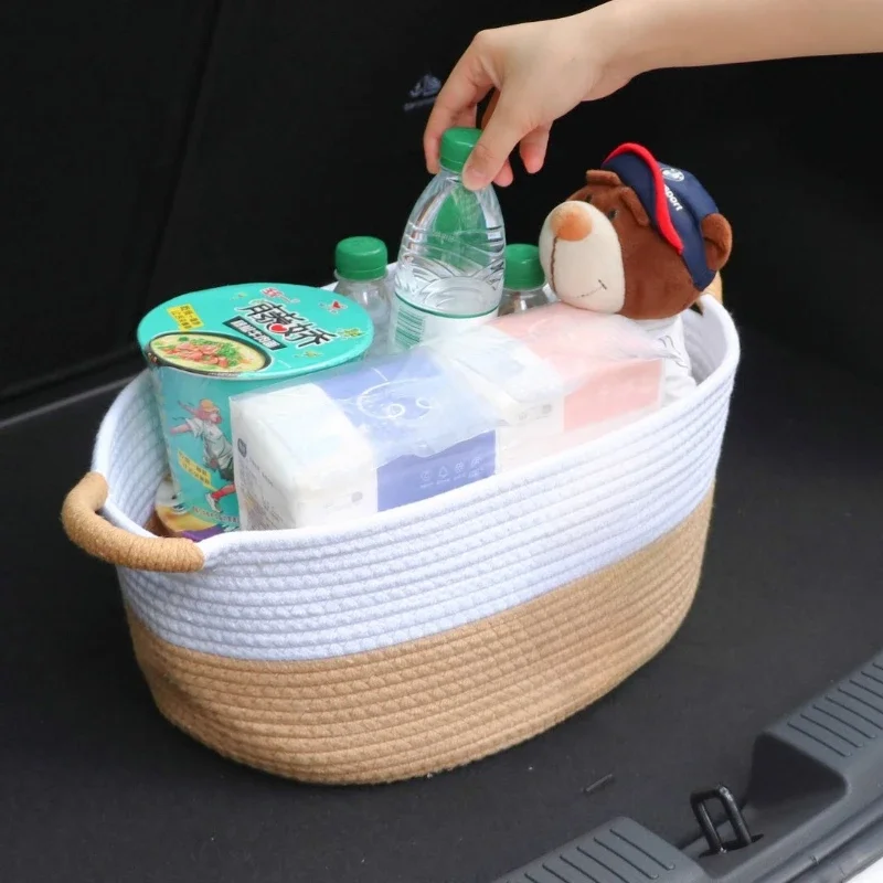 

Large Capacity Collapsible Car Trunk Organizer - Universal Cute Sundries Storage Box Practical Accessory