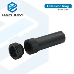 HAOJIAYI Tube Extension Ring O.D.25mm Lens Tube for D20 F63.5mm/127mm Lens for CO2 Laser Cutting Machine
