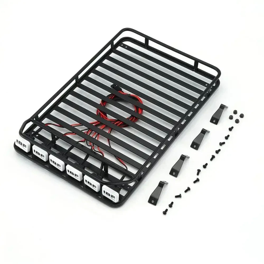 Roof Rack Luggage Carrier for 1/10 RC Crawler D90 Axial SCX10 90046