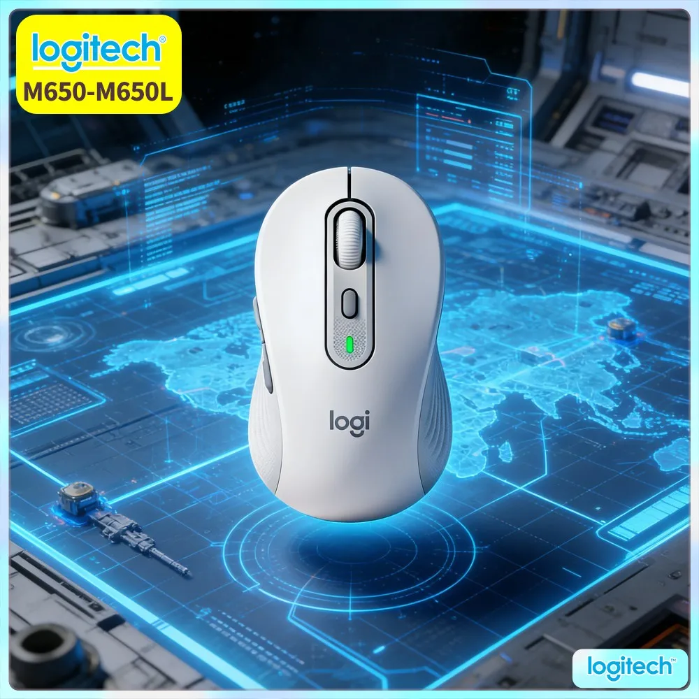 Silent M750 Bluetooth Mouse Smartwheel Smooth Scrolling Recycled Plastic Casing Ten Meter Stable Home Desk