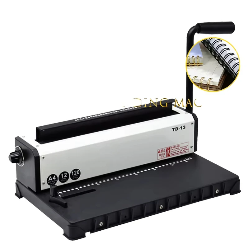 Picture 5: Spiral Double Coil Binding Machine Wire Book Binding Machine