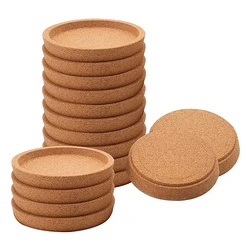 1PC Non-slip Cork Coasters Heat Resistant Wooden Cup Mat Anti-hot Heat Pad Placemats Mug Holder Tea Coasters Tableware Decor