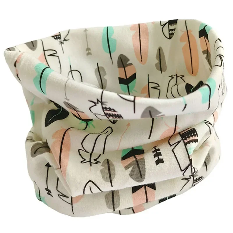 New Cotton Baby Scarf Infant Muffler Spring Autumn Winter Kids Neck Gaiter Boys Girls Neckerchief Children Scarves