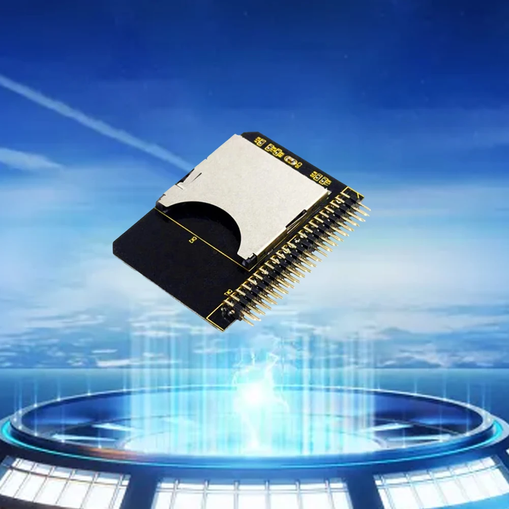 SD-Karte zu IDE 2,5 Zoll 44Pin Stecker Adapter IDE SD Adapter SSD Erweiterungsplatine für Laptop Tablet