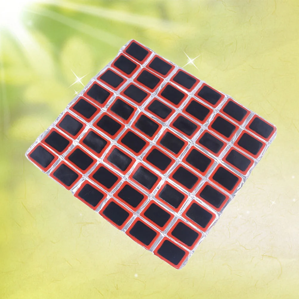 

48pcs Bicycle Tire Patch Repair Kit Rubber Puncture Fix For Inner Tube Air Mattress Emergency Use Tyre Repair Kit Tool