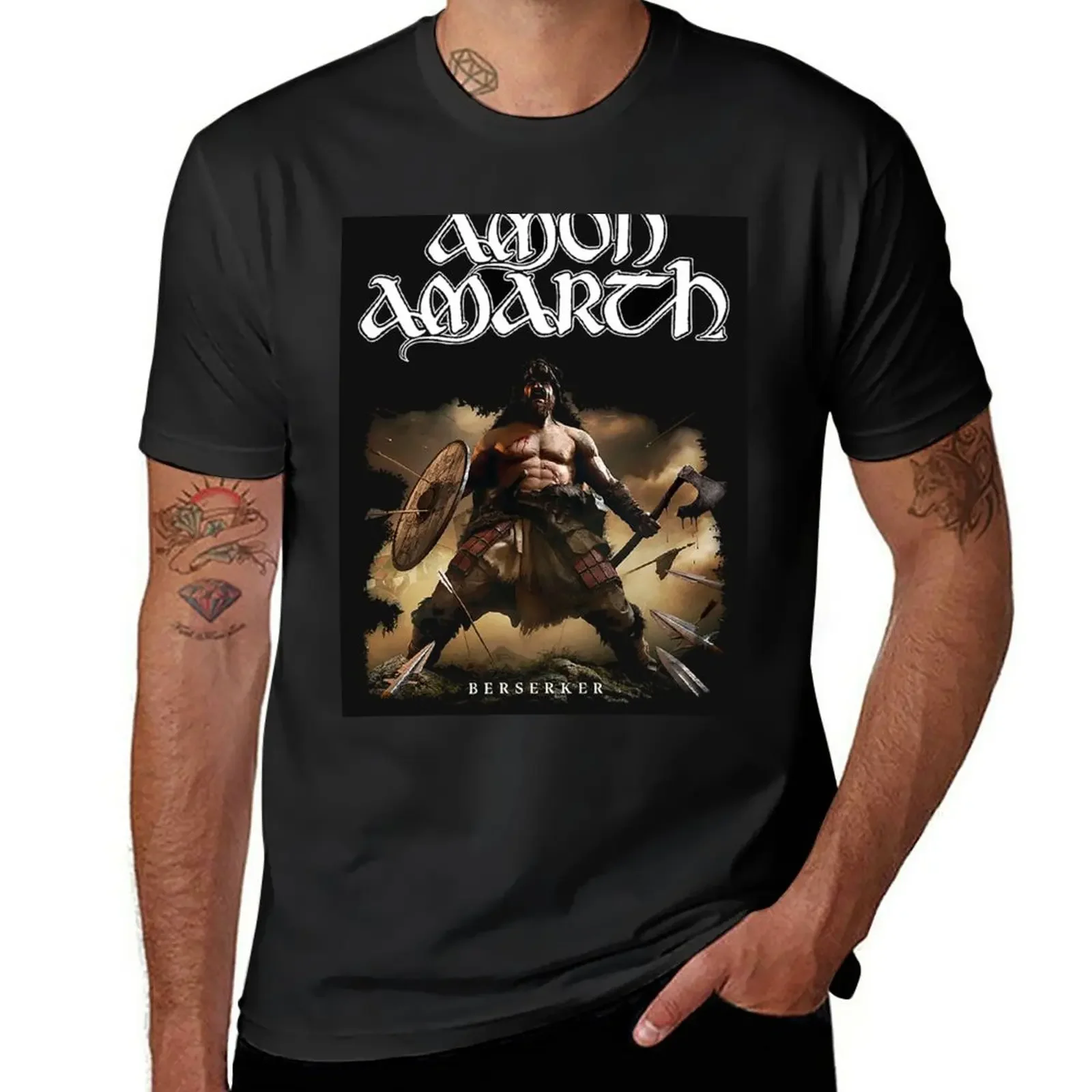 

New Band Amon Amarth T-Shirt black t shirts sublime t shirt customized t shirts man clothes fruit of the loom mens shirts