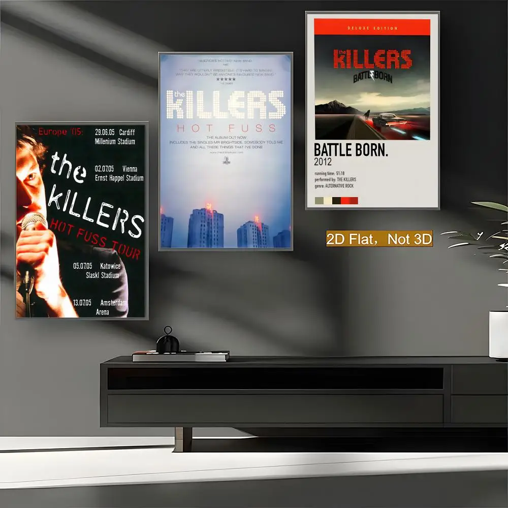 The K-Killers Poster Premium PP Wall Decal - Peel & Stick, HD Print, Waterproof Home Decor