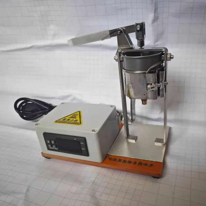 

Печь для плавки свинца и олова 220В рычажного типа с автоматической подачей для литья приманок, грузил, металлических сплавов, для плавильных цехов и переработки золота