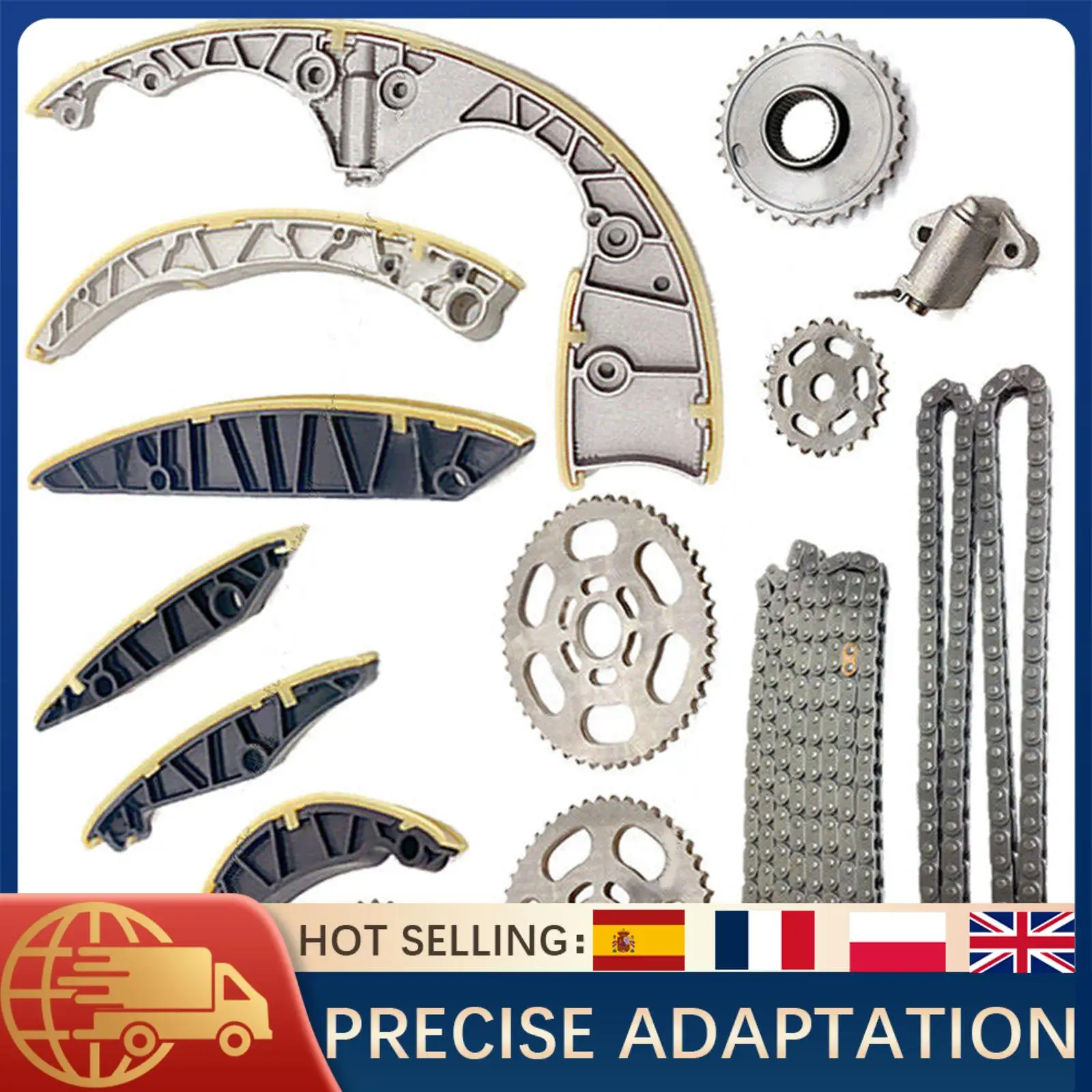 

Комплект цепи ГРМ для Audi A4 A5 A6 A7 A8 Q5 Q7 VW Touareg 3.0 TDI V6 Diesel 2006-2018 Код двигателя CDTA CDUC CJGA CRCA