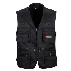 Outdoor Fishing Vests Quick Dry Breathable Multi Pocket Mesh Jackets Photography Hiking Vest Army green fish Vest