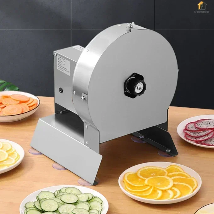 commercial  Multifunctional electric slicer Sliced ham and potatoes carrot slicer kitchen slicer household vegetable cutter