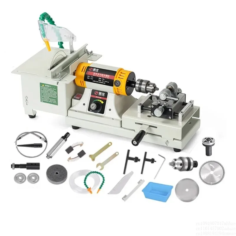 Kinway 950W Multifunctional Jewelry Diamond Jade Cutting Machine Table Saw Stone Cutting Table Polishing Machine