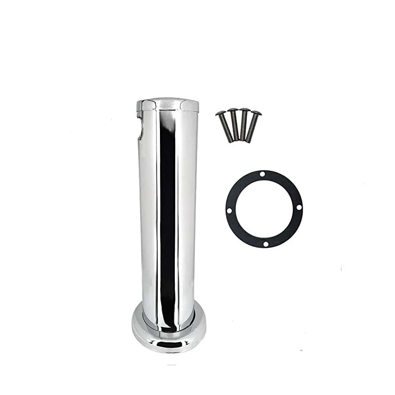 3'' One Hole Stainless Steel  Beer Column, Beer Tower in Bar Productor ,Beer Tower Draft Beer Dispenser