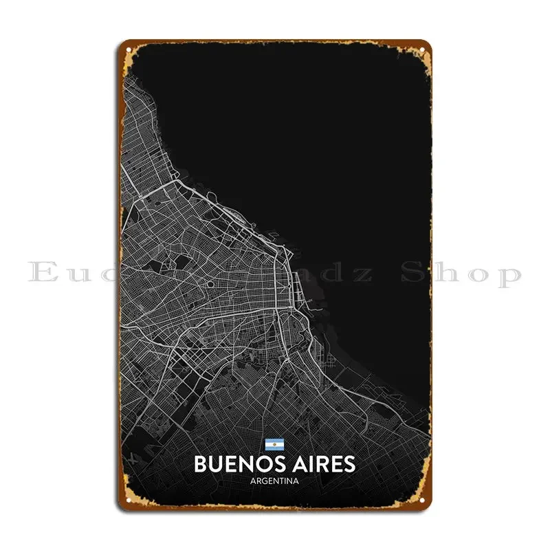 Буэ Aires AR металлическая табличка плакат клубная вечеринка гараж паб тарелки гостиная жестяная вывеска плакат