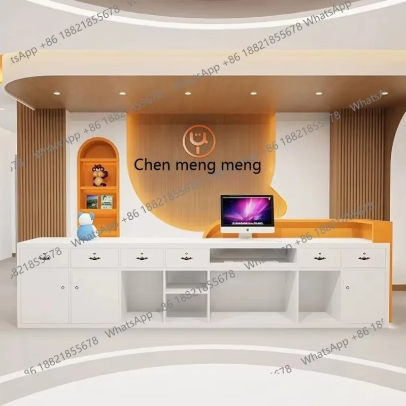 مكتب X Front، استقبال الشركة، صفحة الخروج لمتجر الملابس في صالونات التجميل #4