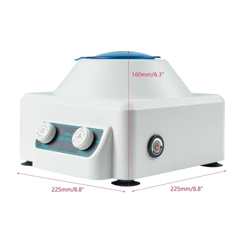 Centrífuga eléctrica de laboratorio 900-2, baja velocidad, 4000rpm, 2086xg, 6x20ml, suero de Plasma UE EE. UU., máquina separada PRP PRF