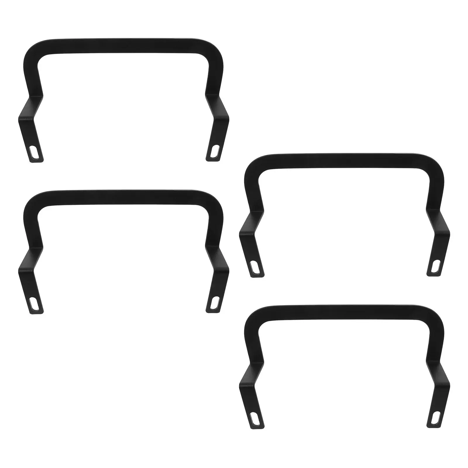 

4Pcs Mattress Anti-Slip Stopper Metal Retainer Bars Non-Slip Mattress Holder Bed Frame Fixing Prevent Sliding Bedroom Use