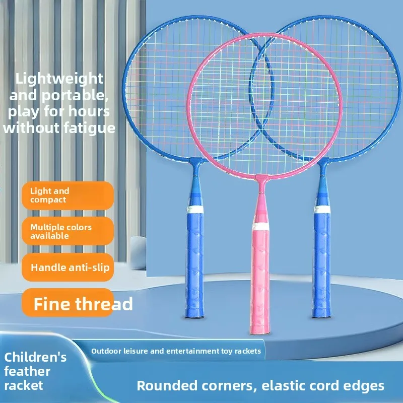 

Детский набор для бадминтона с мультяшными персонажами, спортивные товары для активного отдыха на открытом воздухе