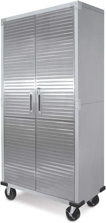 Tool Cabinet Tall Storage Cabinet - Stainless Steel 2 Pack 18