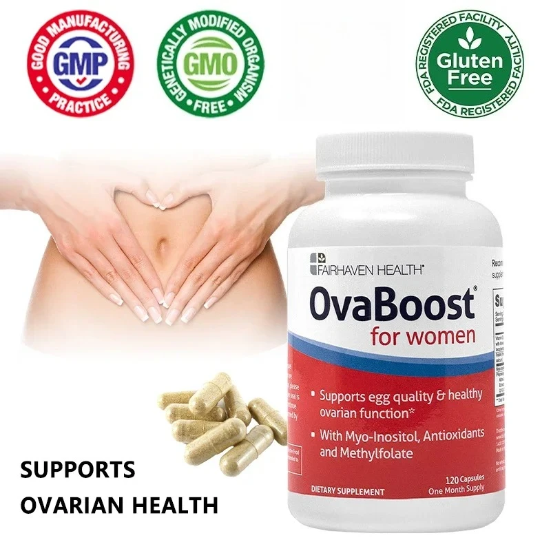 Natural Fertility Nutritional Dietary Supplement - Contains Inositol and Folic Acid To Promote Ovulation and Improve Egg Quality