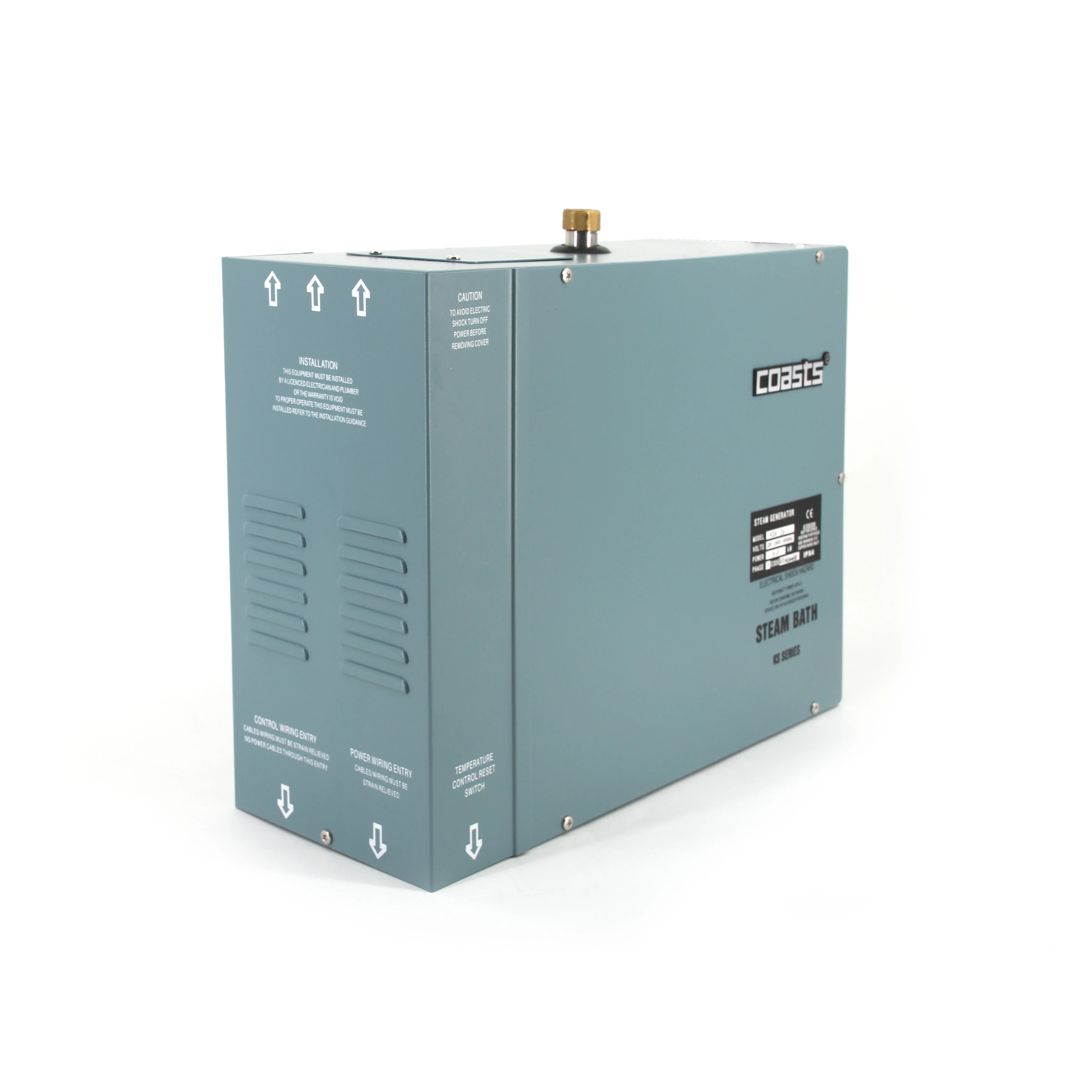 

Factory Price COASTS Steam Bath Generator Wet Steam Room Machine Electric Steam Heater