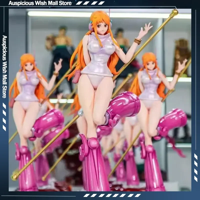 

33cm JT Studio One Piece Egg Tip Island Nami Action Figure Anime Pvc Model Toy Collectible Figurine For Kids Fans Gift