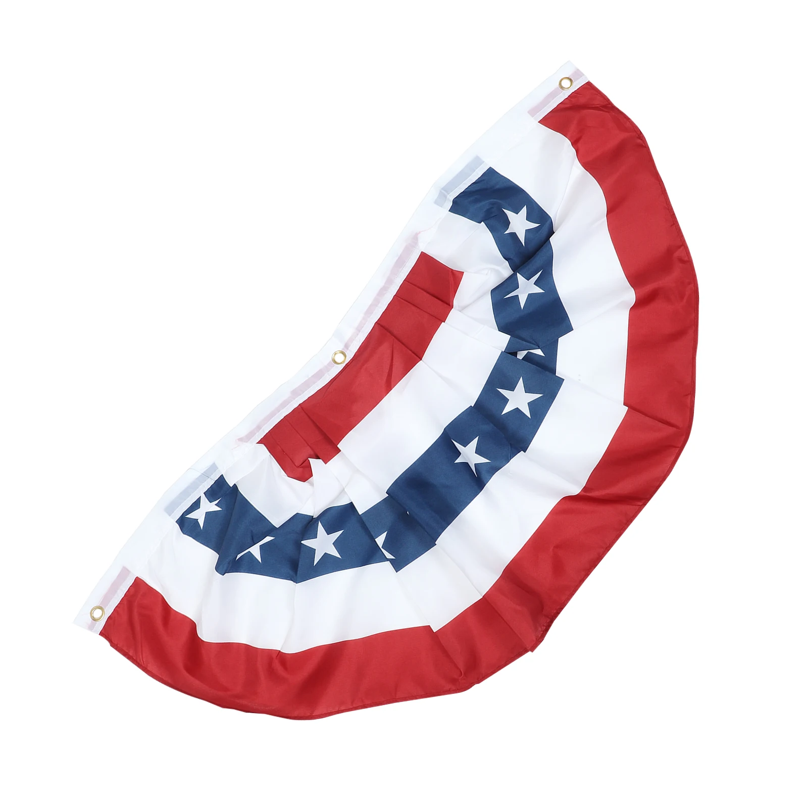 

4 Pcs American Flag Bunting Patriotic Decorations Independence Day Banner US Flags Festive Outdoor Indoor Decor
