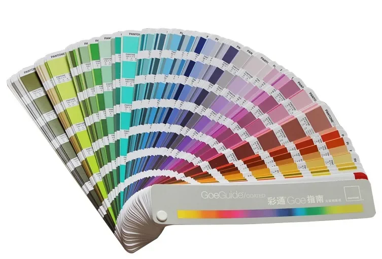 

Original authentic PANTONE PANTONE color card GOE coated paper Chinese version C card GOE Pan Dong color card 2058 color