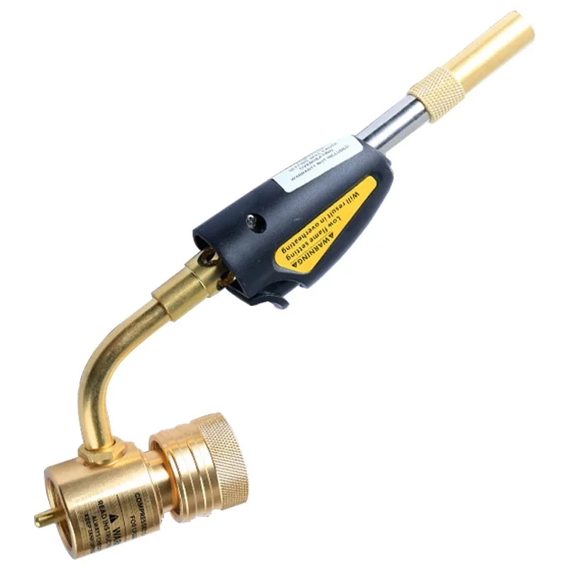 MAPP Torch Gas Welding Torch Self Ignition Gas Brazing Burner Soldering Quenching BBQ Burner CE Approved HVAC/R Hand Torch