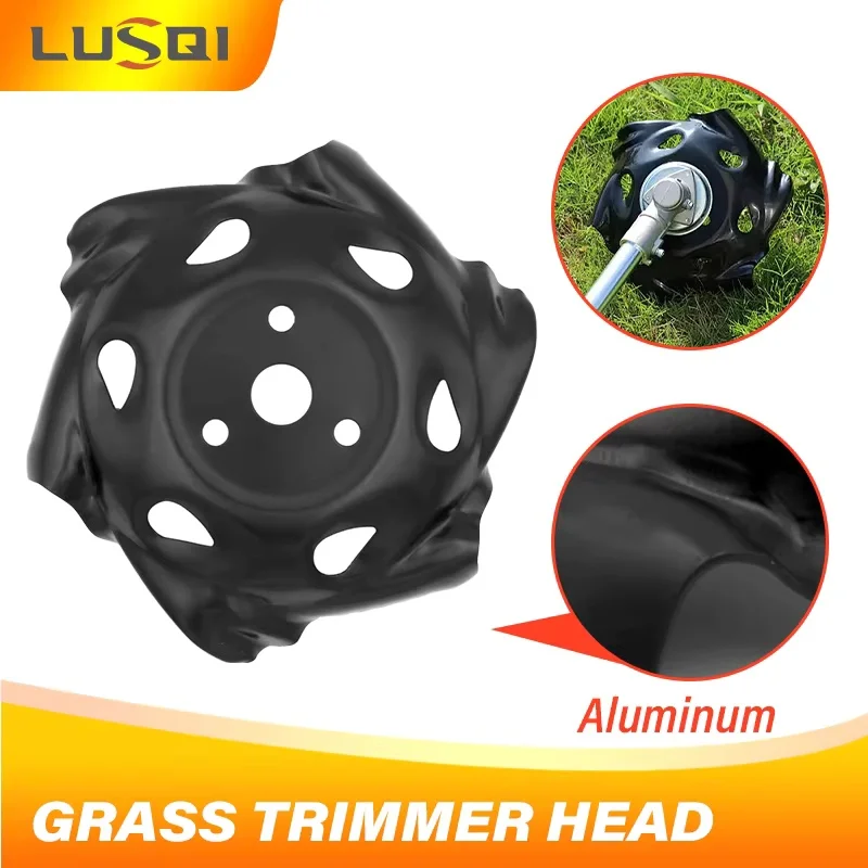 LUSQI 5Pcs Lawn Mower Parts Universal Mower Dragon Claw Disk Weed Whacker Blade Root Removal Farm Machinery Accessories