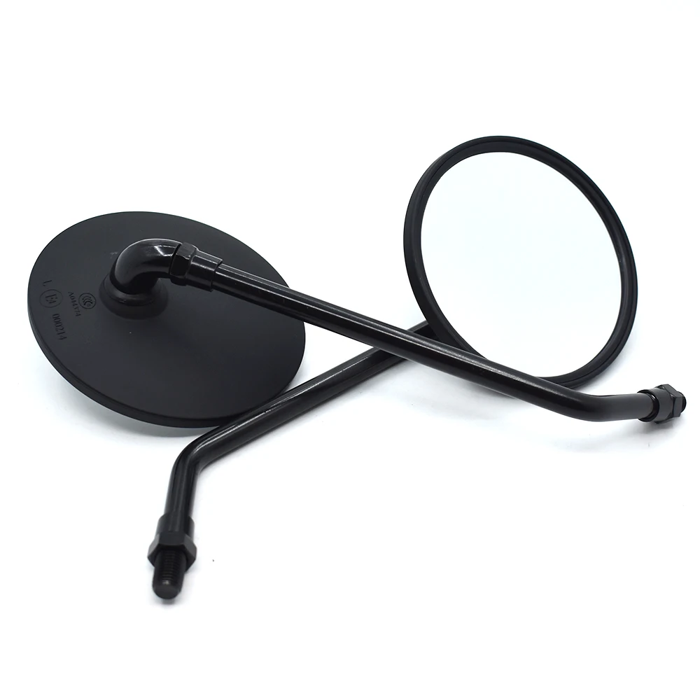 Universal Round Motorcycle Mirrors 10MM Rearview Side Mirrors for BMW G450X G650 G650X G650GS , R nineT K1200R R1150GS G310R image 4