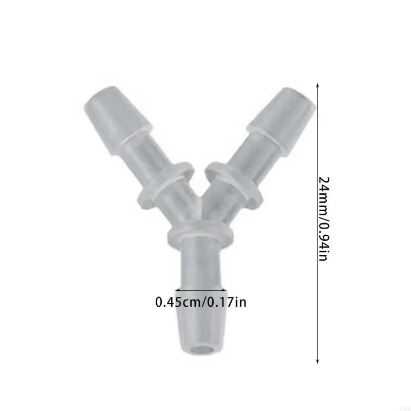 Silicone Breast Connector Y Shaped Adapter for Tubing Safe Spare Attachment