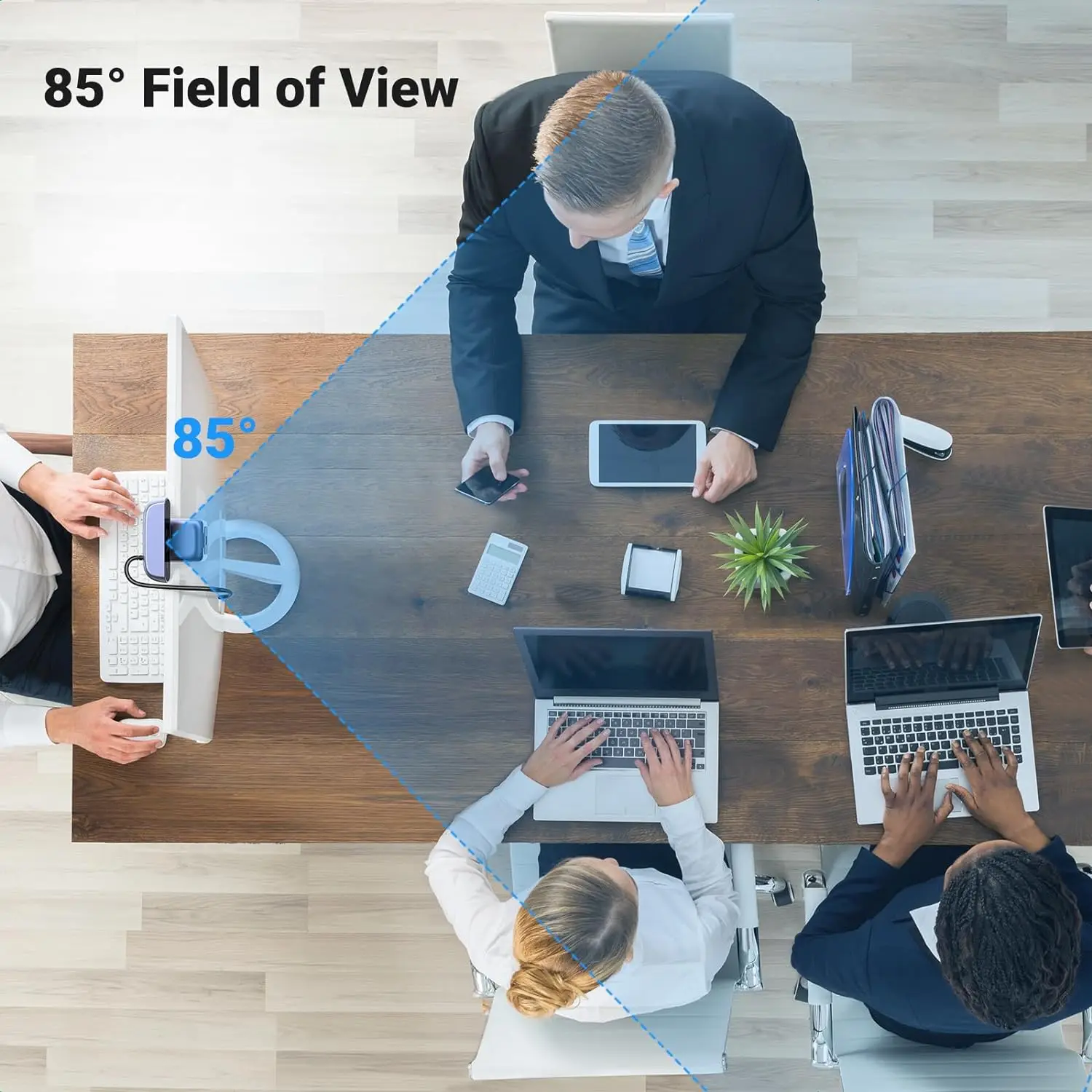 마이크가 포함된 UGREEN 1080P 웹캠 스트리밍용 풀 HD USB 웹 조정 가능한 FOV 소음 제거 Ideo 웹캠