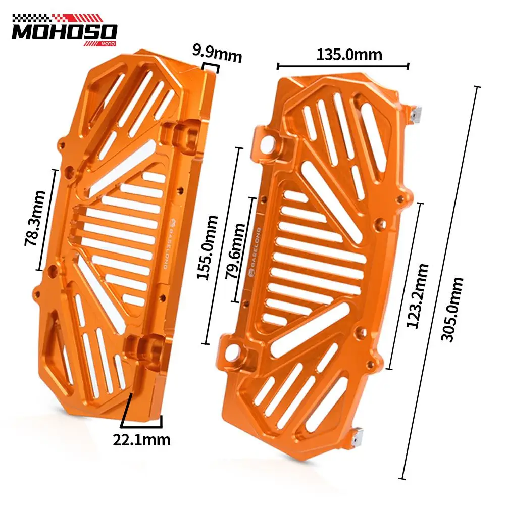 2025 Radiator Guard Grill Cover Protector Grille FOR GASGAS MC125 MC250F MC450F EX300 EX250F EX350F EX450F EC300 2021 2022 2023