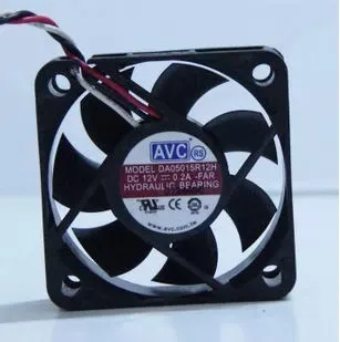 냉각 선풍기 AVC 5cm DA05015R12H 5015 12V 0.2a cpu