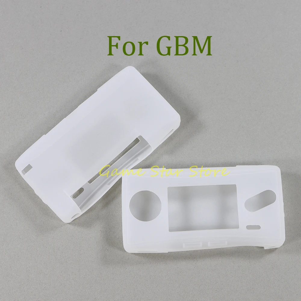 15pcs Anti-Scratch Silicone Case For GBM Transparent Protective Soft Shell Cover For GameBoy Micro